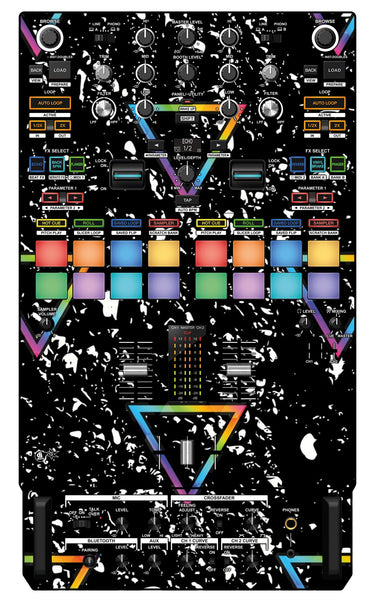 Pioneer DJ DJM S7 Skin Minimal Rainbow